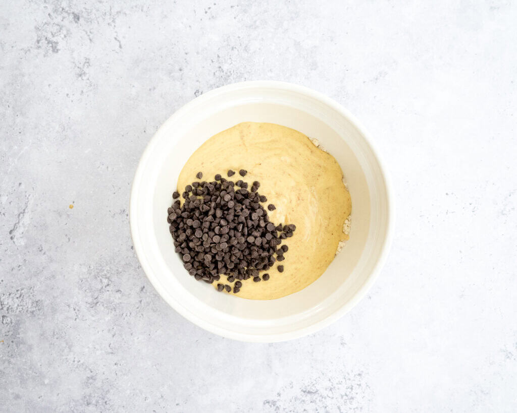 add chocolate chips