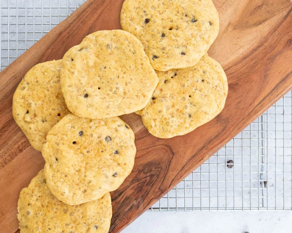 Store on counter for 3 days or in the freezer (my fave!)