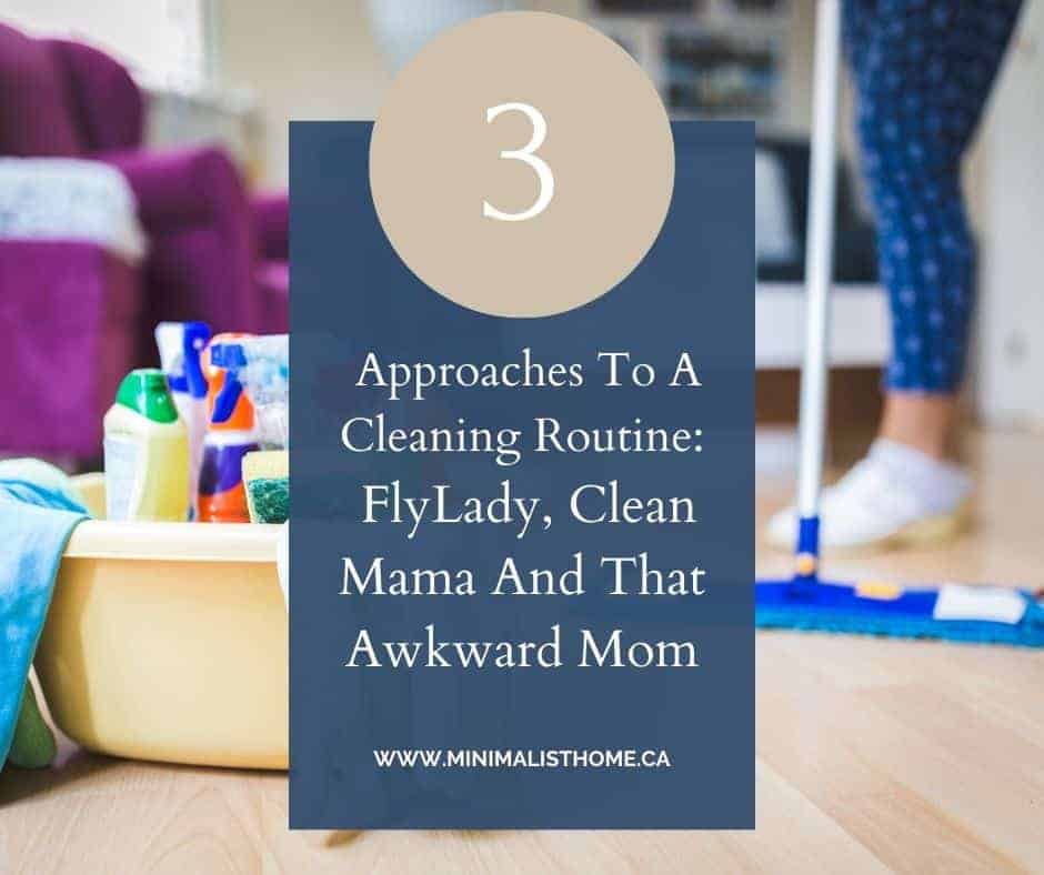 Best Busy Woman’s Cleaning Routine: FlyLady, Clean Mama, And That Awkward Mom