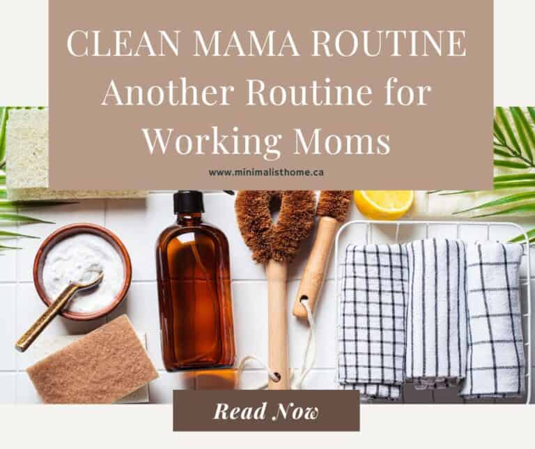 Clean mama working routine